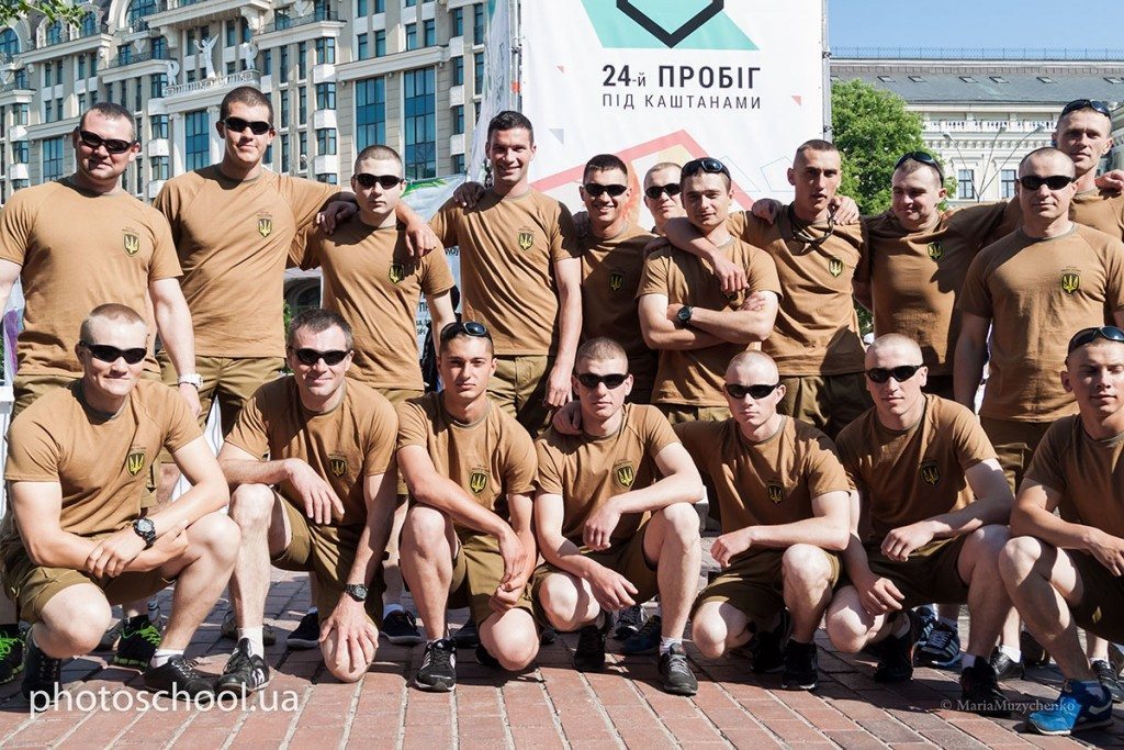 Вперше в «Пробігу під каштанами» взяла участь команда захисників України