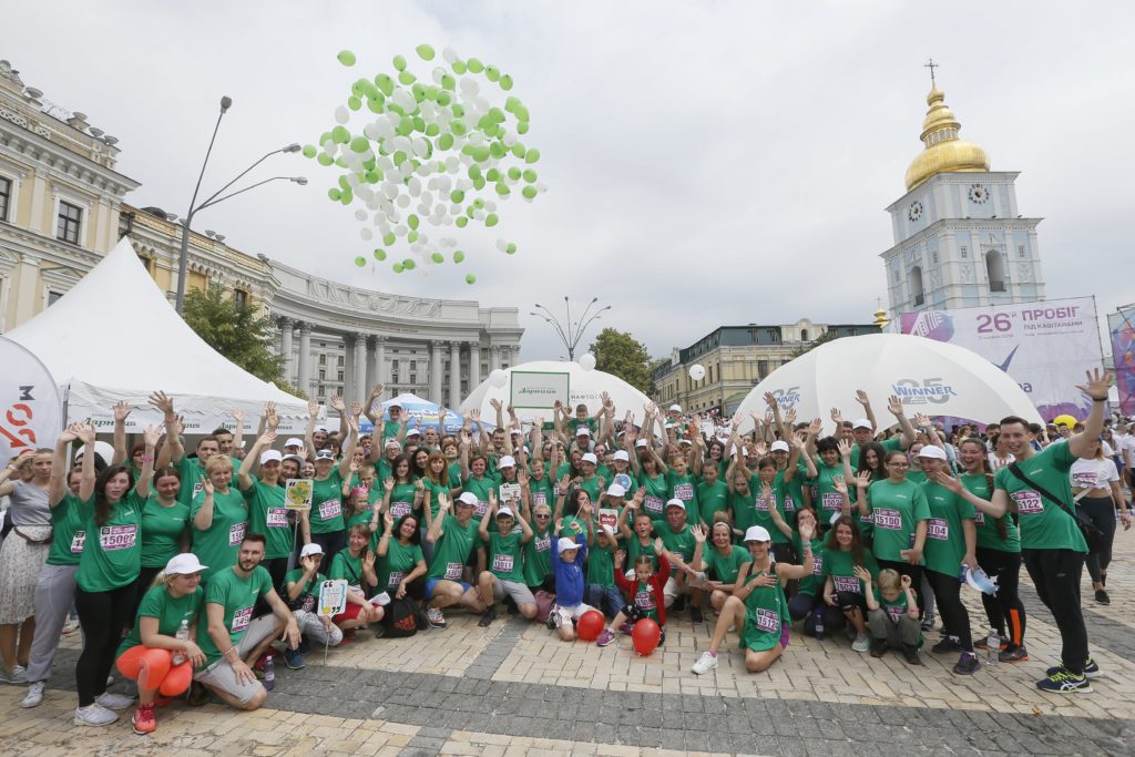 Команда фармацевтичної компанії «Дарниця» вчетверте візьме участь у «Пробігу під каштанами»